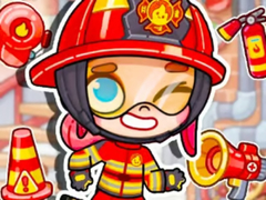 Ойын Jigsaw Puzzle: Avatar World Fire Station