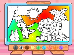 Ойын Coloring Book: Jurassic Dinosaurs