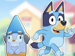 Ойын Jigsaw Puzzle: Bluey & Bingo Obstacle Course
