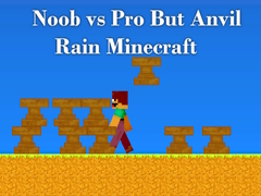 Ойын Noob vs Pro But Anvil Rain Minecraft