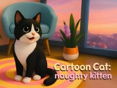 Ойын Cartoon Сat: naughty kitten