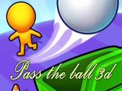 Ойын Pass the ball 3d