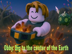 Ойын Obby: Dig to the center of the Earth
