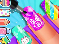 Ойын Coloring Book: Girls Nail Art Design