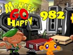 Ойын Monkey Go Happy Stage 982