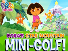 Ойын Dora The explorer Dora's Star Mountain Mini-Golf