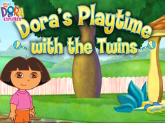 Ойын Dora the Explorer Dora's Playtime with the Twins