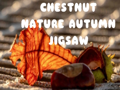 Ойын Chestnut Nature Autumn Jigsaw