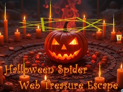 Ойын Halloween Spider Web Treasure Escape