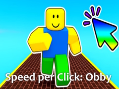 Ойын Speed per Click: Obby