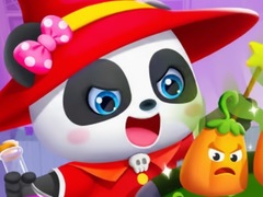 Ойын Jigsaw Puzzle: Baby Panda Pumpkin Pot