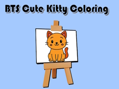 Ойын BTS Cute Kitty Coloring