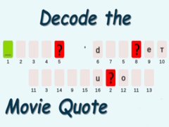 Ойын Decode the Movie Quote