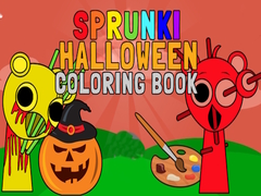 Ойын Sprunki Halloween Coloring Book