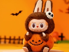 Ойын Jigsaw Puzzle: Labubu Happy Halloween Party