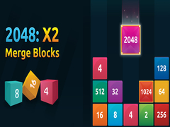 Ойын 2048 X2 Merge Blocks