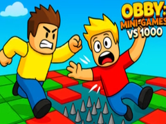 Ойын Obby: Mini-Games VS 1000