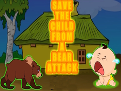 Ойын Save the Child from a Bear Attack