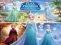 Ойын Elsa Frozen Season Dress Up