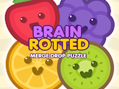 Ойын Brain Rotted Merge Drop Puzzle