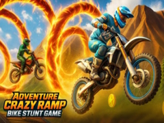Ойын Adventure Crazy Ramp Bike Stunt Game