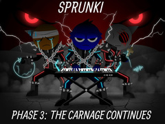 Ойын Sprunki Phase 3: The Carnage Continues