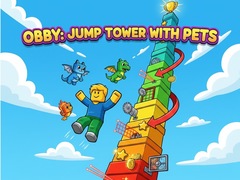 Ойын Obby: Jump Tower with Pets