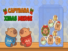 Ойын Capybara Xmas Merge