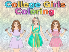 Ойын College Girls Coloring