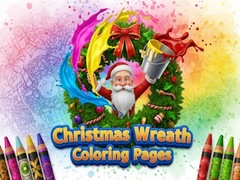 Ойын Christmas Wreath Coloring Pages