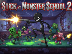 Ойын Stick vs Monster School 2