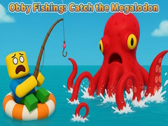 Ойын Obby Fishing: Catch the Megalodon