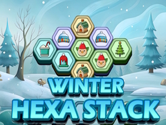Ойын Winter Hexa Stack