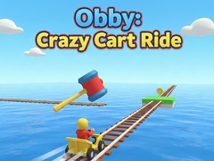 Ойын Obby: Crazy Cart Ride