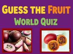 Ойын Guess The Fruit World Quiz