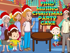 Ойын Find Missing Christmas Party Cake
