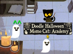 Ойын Doodle Halloween Momo Cat: Academy