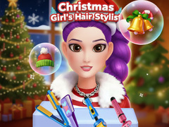 Ойын Christmas Girl's Hair Stylist