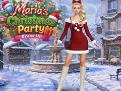 Ойын Maria's Christmas Party Dressup