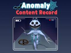 Ойын Anomaly Content Record