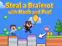 Ойын Steal a Brainrot with Noob and Pro!