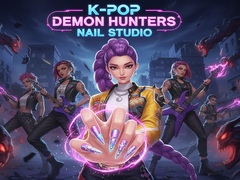 Ойын K-Pop Demon Hunters Nail Studio