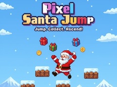 Ойын Pixel Santa Jump
