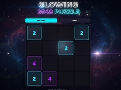 Ойын Glowing 2048 Puzzle