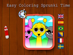 Ойын Easy Coloring Sprunki Time