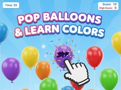 Ойын Pop Balloons & Learn Colors