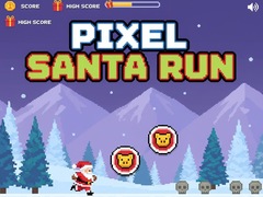 Ойын Pixel Santa Run