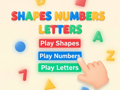 Ойын Shapes Numbers Letters