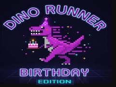 Ойын Dino Runner Birthday Edition
