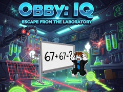 Ойын Obby: IQ Escape from the Laboratory